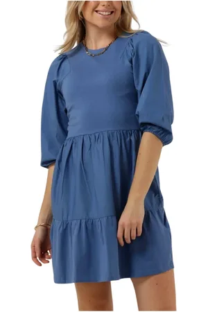 Silvian Heach Dames, Jurken, Blauw, Maat: XS Poliester