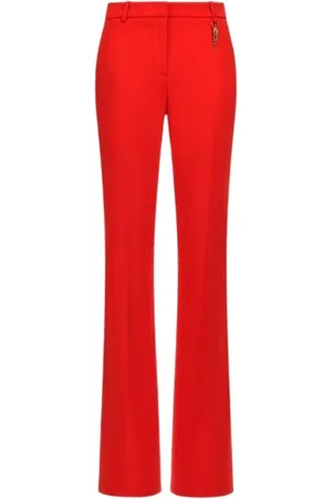 Roberto Cavalli Dames, Broeken, Rood, Maat: S