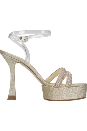 Casadei Dames, Schoenen, Geel, Maat: 38 1/2 EU Leer