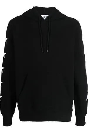 Golden Goose Heren, Sweatshirts & Hoodies, Zwart, Maat: L Katoen