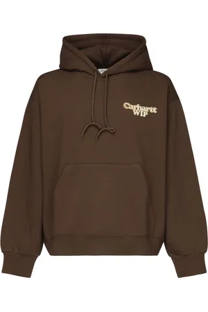 Carhartt Heren, Sweatshirts & Hoodies, Bruin, Maat: S Katoen