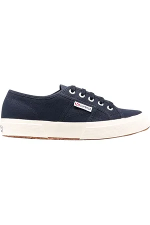 Superga Dames, Schoenen, Blauw, Maat: 37 EU Katoen