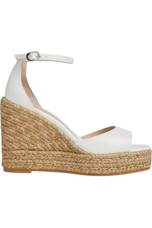 Stuart Weitzman Dames, Schoenen, Wit, Maat: 40 1/2 EU Jute