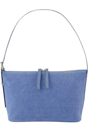 A.P.C. Dames, Tassen, Blauw, Maat: ONE Size Katoen