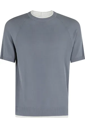 ELEVENTY Heren, Truien, Blauw, Maat: M