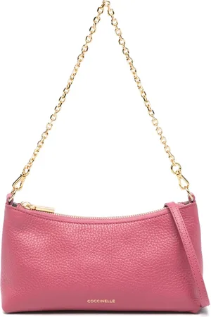 Coccinelle Dames, Tassen, Roze, Maat: ONE Size Leer