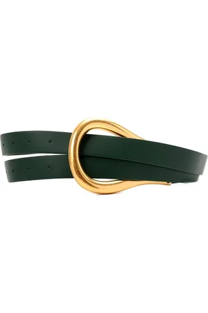 Bottega Veneta Dames, Accessoires, Groen, Maat: L Leer