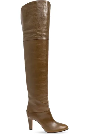 Chloé Dames, Schoenen, Bruin, Maat: 37 1/2 EU Leer