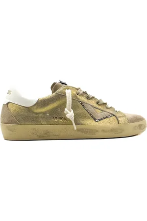 4b12 Dames, Schoenen, Geel, Maat: 37 EU Leer