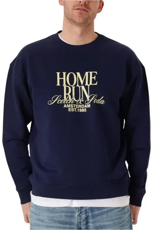 Scotch&Soda Heren, Sweatshirts & Hoodies, Blauw, Maat: M