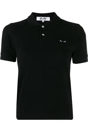 Comme des Garçons Dames, Tops, Zwart, Maat: S Katoen