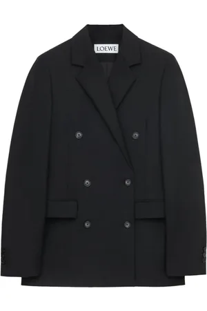 Loewe Dames, Jassen, Zwart, Maat: 2XL Wol