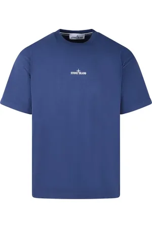 Stone Island Heren, Tops, Blauw, Maat: S Katoen
