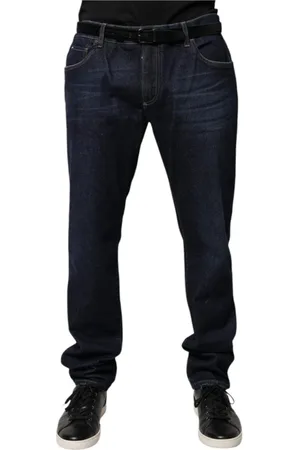 Dolce & Gabbana Heren, Jeans, Blauw, Maat: 4XL Denim