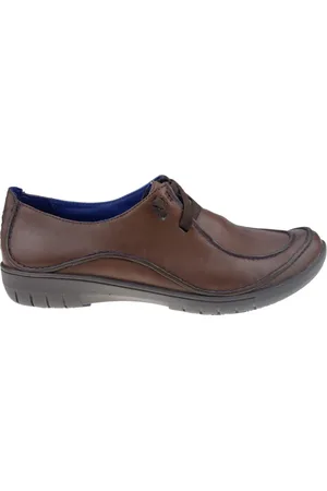 Clarks Dames, Schoenen, Bruin, Maat: 38 EU Leer