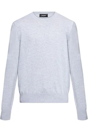 Dsquared2 Heren, Truien, Grijs, Maat: XL Katoen