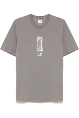 C.P. Company Heren, Tops, Grijs, Maat: XL Jersey
