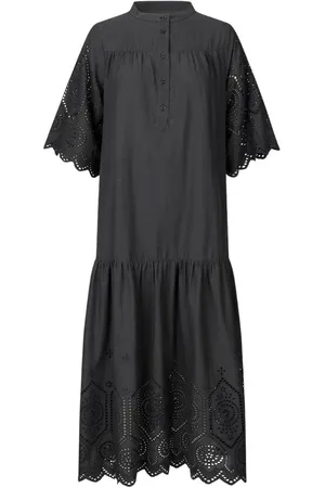 Lollys Laundry Dames, Jurken, Zwart, Maat: M