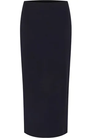 INWEAR Dames, Rokken, Blauw, Maat: 3XL Modal