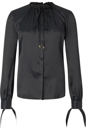 Roberto Cavalli Dames, Blouses & Shirts, Zwart, Maat: XS Zijde