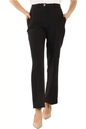Guess Dames, Broeken, Zwart, Maat: L Poliester