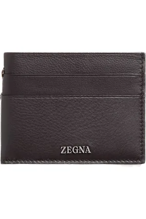Ermenegildo Zegna Unisex, Accessoires, Bruin, Maat: ONE Size Leer