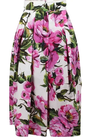 Dolce & Gabbana Dames, Rokken, Veelkleurig, Maat: S Katoen