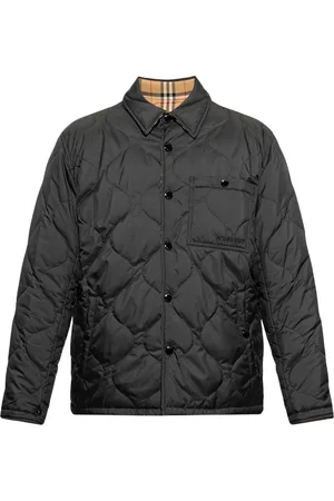 Burberry Heren, Jassen, Zwart, Maat: 2XL