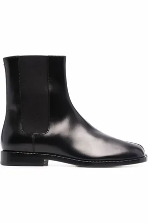 Maison Margiela Dames, Schoenen, Zwart, Maat: 38 1/2 EU Leer
