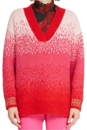 Silvian Heach Dames, Truien, Rood, Maat: S Acryl