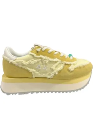 sun68 Dames, Schoenen, Geel, Maat: 41 EU