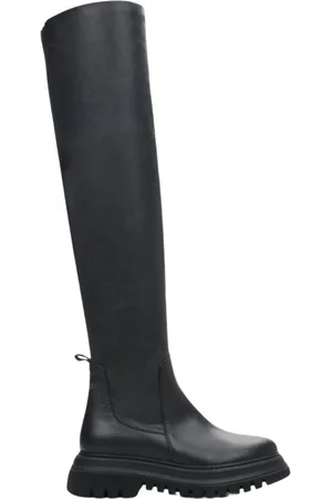 Estro Dames, Schoenen, Zwart, Maat: 38 EU Leer