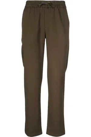 Les Deux Heren, Broeken, Bruin, Maat: S Viscose