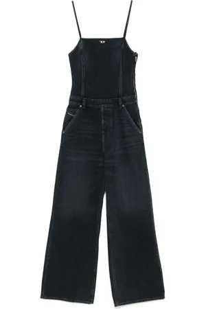 Diesel Dames, Jumpsuits & Playsuits, Blauw, Maat: 2XS Denim