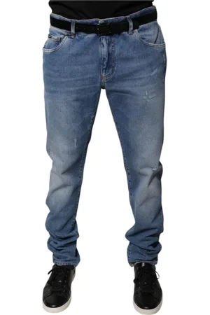 Dolce & Gabbana Heren, Jeans, Blauw, Maat: 2XL Denim