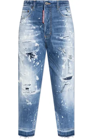 Dsquared2 Dames, Jeans, Blauw, Maat: 3XS Katoen