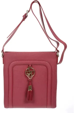Emporio Armani Dames, Tassen, Rood, Maat: ONE Size Katoen