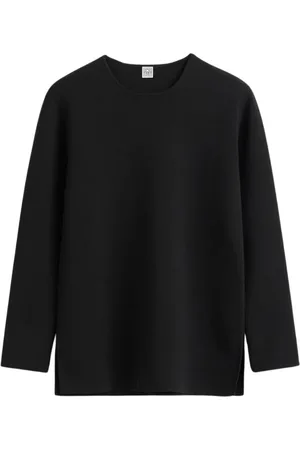 Totême Dames, Truien, Zwart, Maat: S Viscose
