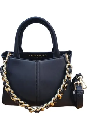 ERMANNO SCERVINO Dames, Tassen, Zwart, Maat: ONE Size Leer