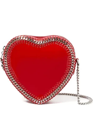Stella McCartney Dames, Tassen, Rood, Maat: ONE Size Leer