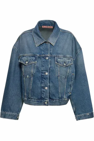 Acne Studios Dames, Jassen, Blauw, Maat: M Denim