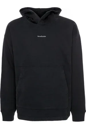 Acne Studios Heren, Sweatshirts & Hoodies, Zwart, Maat: S Katoen