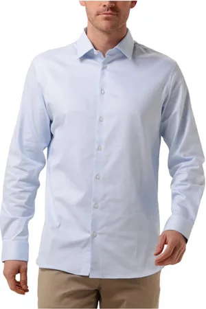SELECTED Heren, Overhemden, Blauw, Maat: L