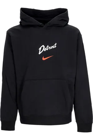 Nike Heren, Sweatshirts & Hoodies, Zwart, Maat: L Katoen