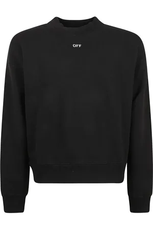 OFF-WHITE Heren, Sweatshirts & Hoodies, Zwart, Maat: 2XL Katoen
