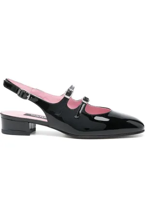 Carel Dames, Schoenen, Zwart, Maat: 39 EU Leer