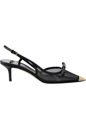 Elisabetta Franchi Dames, Schoenen, Zwart, Maat: 39 EU Leer