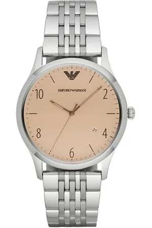 Emporio Armani Heren, Accessoires, Grijs, Maat: ONE Size