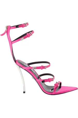 VERSACE Dames, Schoenen, Roze, Maat: 40 EU Leer