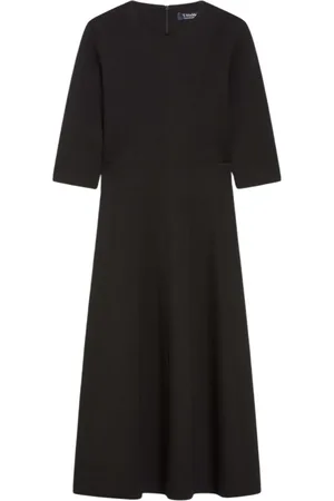 Max Mara Dames, Jurken, Zwart, Maat: M Viscose